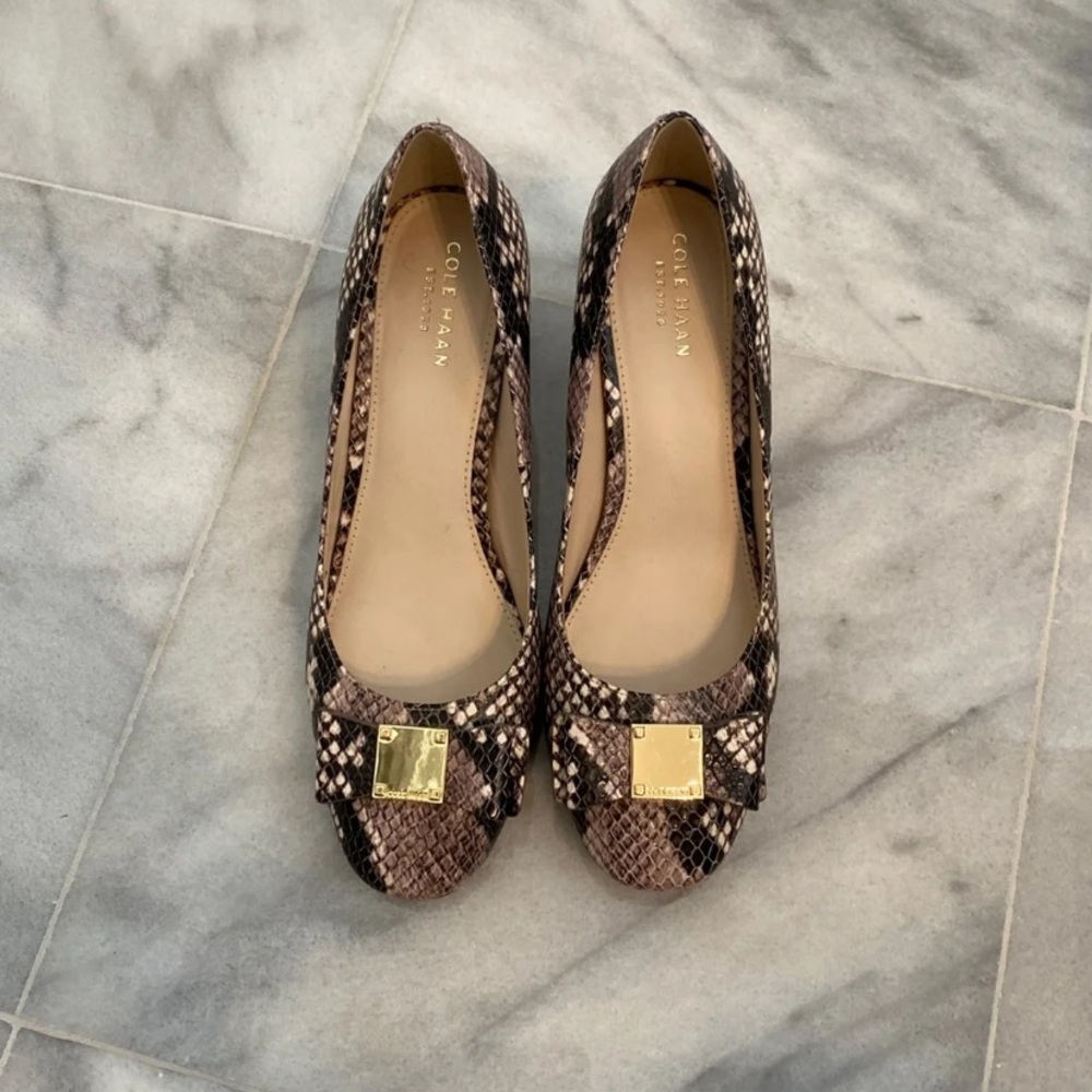 Cole Haan Tali Bow Pumps